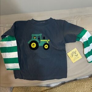 New - 2T Kids Tractor Shirt - Luigi Kids